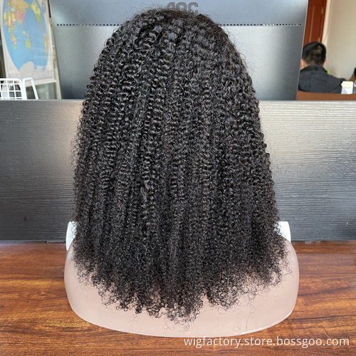 Wholesale cheap human hair wigs curly natural lace, afro curl hair wigs human hair, 13*4 wigs human hair lace front extensions